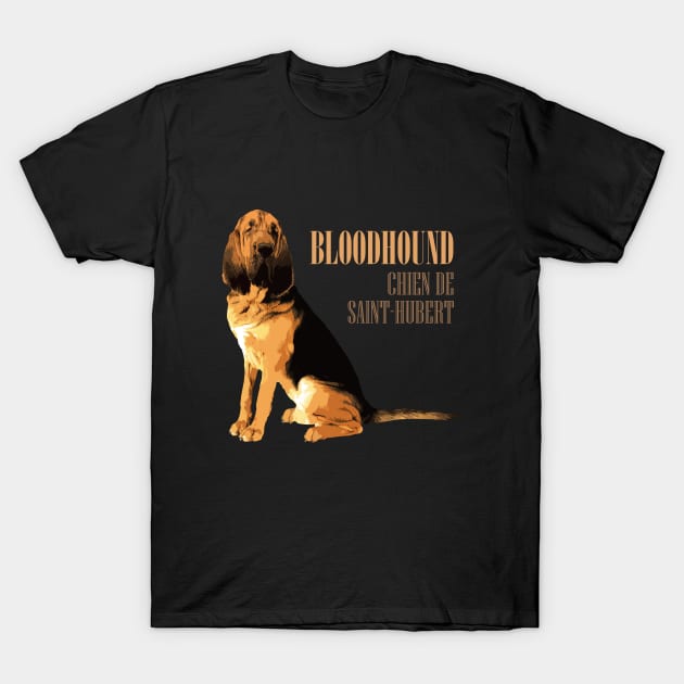 Bloodhound T-Shirt by Nartissima